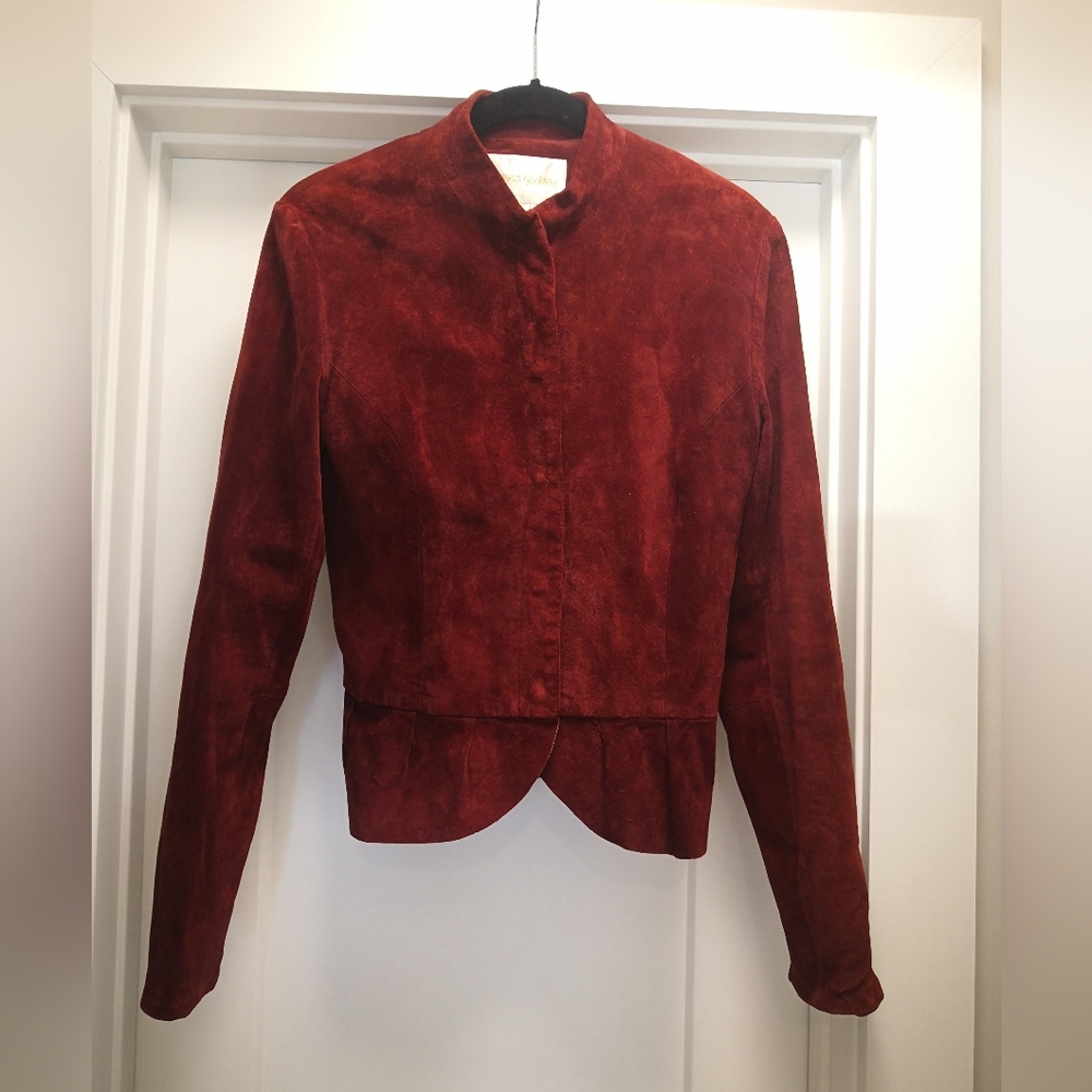 SALE Margaret Godfrey Leather Jacket - Picture 3 of 9